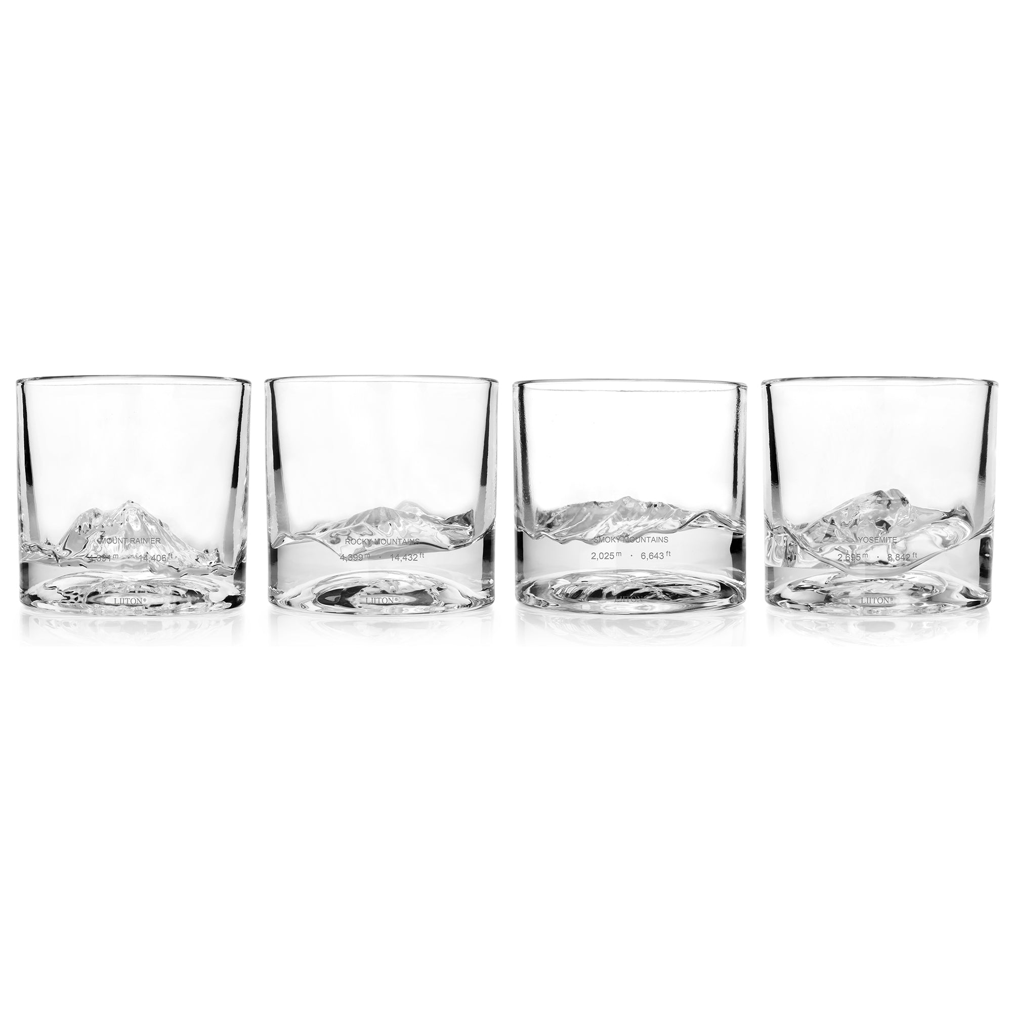 The American Peaks Set of 4